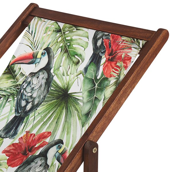 Sada 2 náhradních potahů na lehátko ANZIO/AVELLINO 113 x 44 cm Pestrá