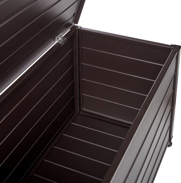 Úložný box CAMPALTO 123 cm 60 cm Tmavě hnědá