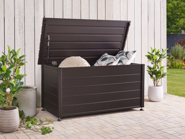 Úložný box CAMPALTO 123 cm 60 cm Tmavě hnědá