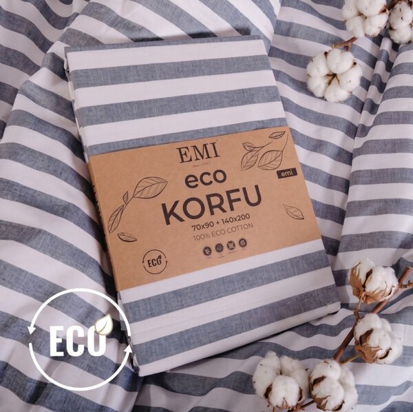 Bavlněné povlečení ECO Korfu EMI
