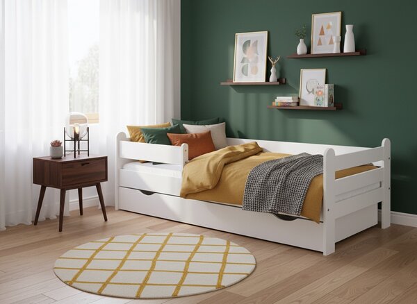 Dětská postel Rysio Velikost postele: 140x80, Barevné provedení: Dub, Provedení postele: S šuplíkem