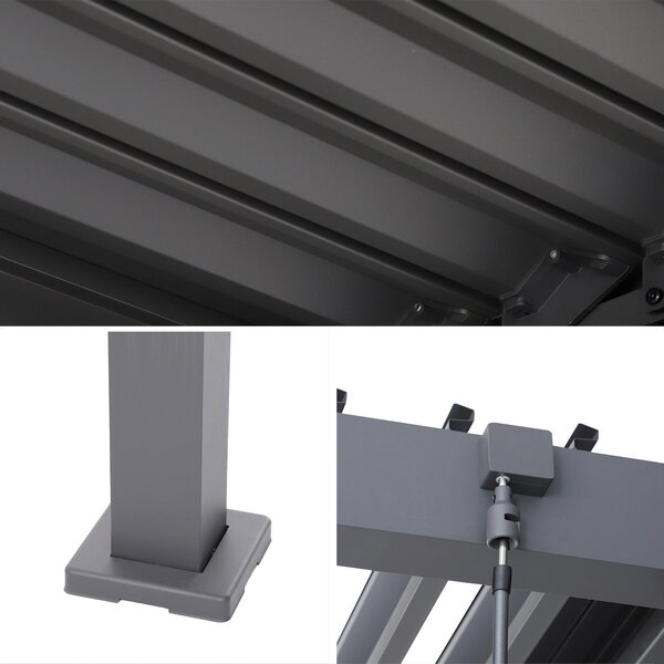 PERGOLA velikost: 583,4/238/296 cm Gardenson - Online Only zastínění, Online Only