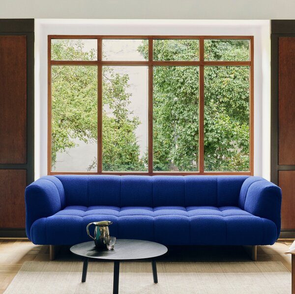 HAY Konferenční stolek Bella Ø80 x 32, Lacquered Oak