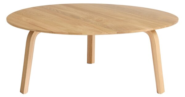 HAY Konferenční stolek Bella Ø80 x 32, Lacquered Oak