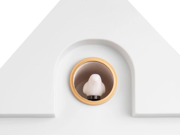 NÁSTĚNNÉ HODINY bílá 21,5/41/8,5 cm Karlsson - Nástěnné hodiny, Online Only