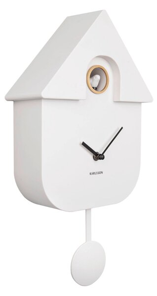 NÁSTĚNNÉ HODINY bílá 21,5/41/8,5 cm Karlsson - Nástěnné hodiny, Online Only