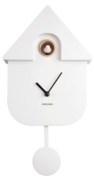 NÁSTĚNNÉ HODINY bílá 21,5/41/8,5 cm Karlsson - Nástěnné hodiny, Online Only