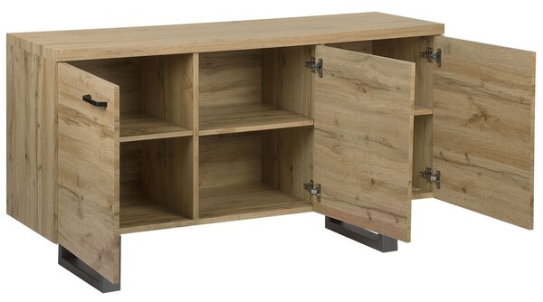 Skříňka TIMBER Světle hnědá