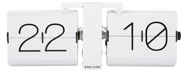 NÁSTĚNNÉ HODINY bílá 36/14/9 cm Karlsson - Nástěnné hodiny, Online Only