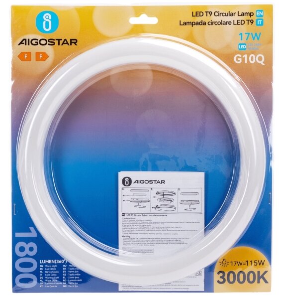 LED Zářivková trubice G10q/17W/230V 3000K - Aigostar