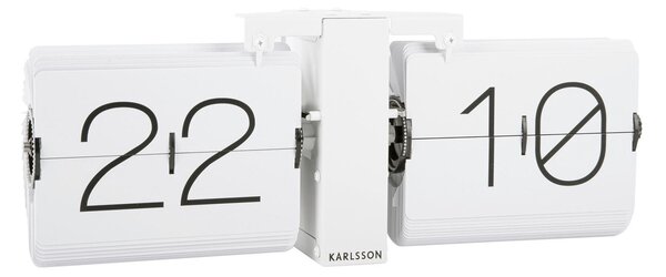 NÁSTĚNNÉ HODINY bílá 36/14/9 cm Karlsson - Nástěnné hodiny, Online Only