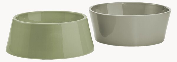 Sada porcelánových misek pro domácí mazlíčky Doppio, 2 díly
