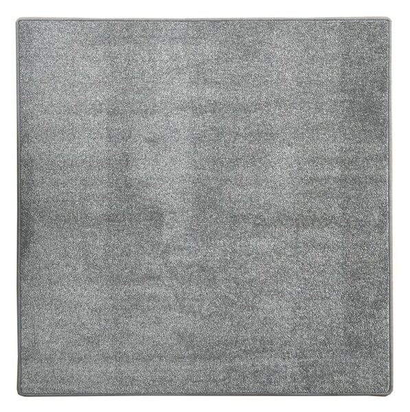 Vopi, Kusový koberec Messina šedá čtverec, 60x60, šedá, ložnice