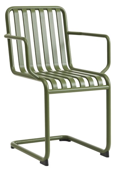 HAY Zahradní židle Palissade Cantilever Armchair, Olive