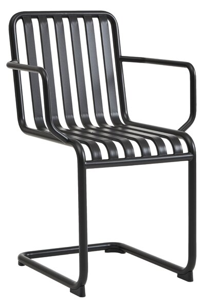 HAY Zahradní židle Palissade Cantilever Armchair, Anthracite