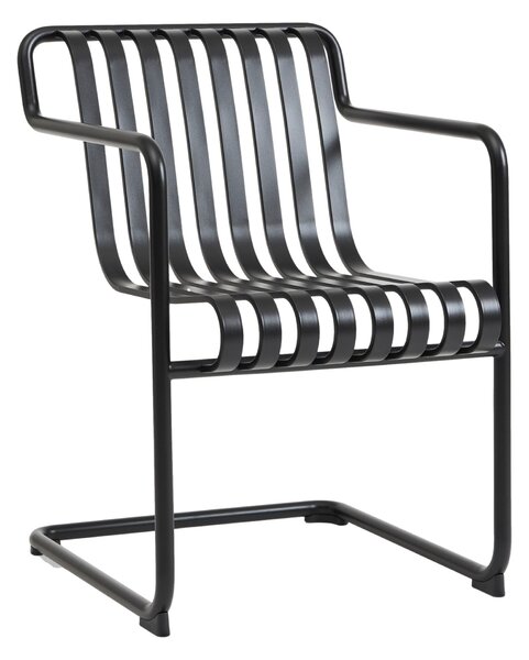 HAY Zahradní židle Palissade Cantilever Dining Armchair, Anthracite