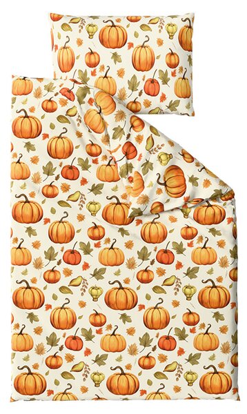 Povlečení z mikrovlákna AUTUMN PUMPKINS barevné Rozměr povlečení: 70 x 90 cm | 140 x 200 cm