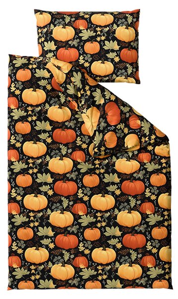Povlečení z mikrovlákna ORANGE PUMPKINS barevné Rozměr povlečení: 2 ks 70 x 90 cm | 200 x 220 cm