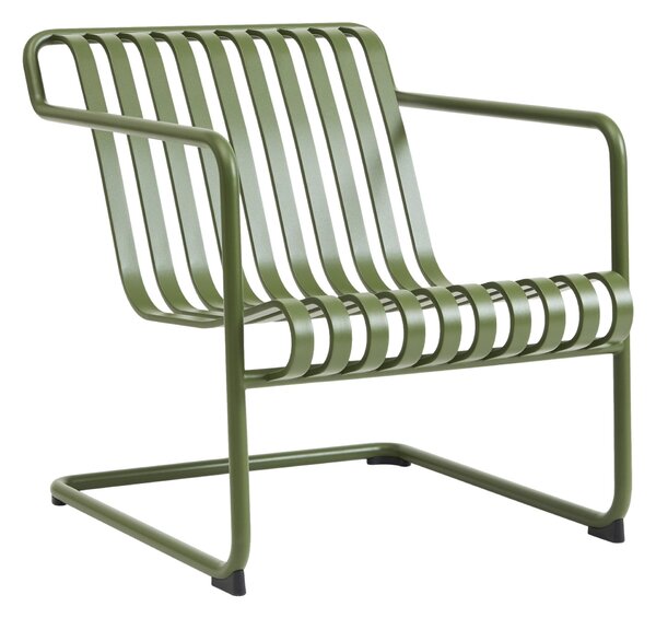 HAY Zahradní křeslo Palissade Cantilever Lounge, Olive