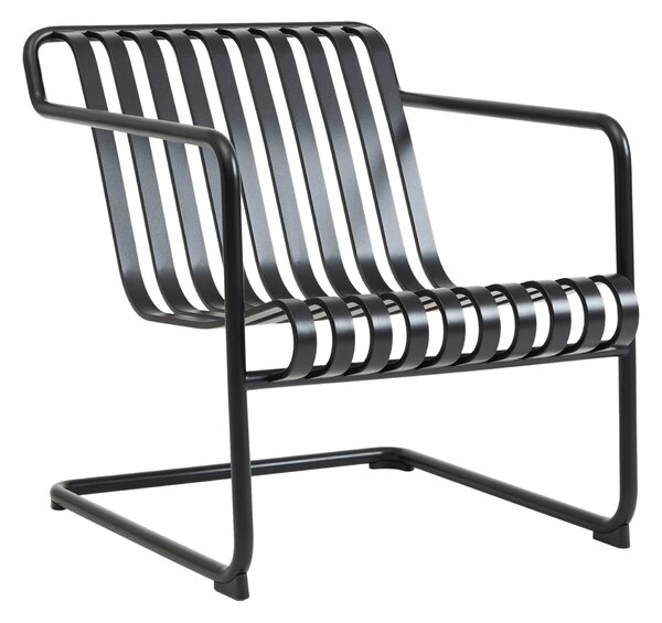 HAY Zahradní křeslo Palissade Cantilever Lounge, Anthracite