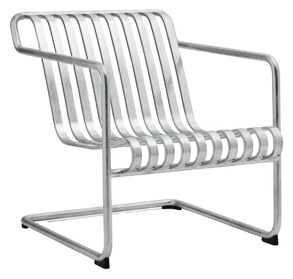 HAY Zahradní křeslo Palissade Cantilever Lounge, Galvanised