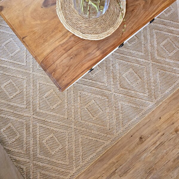 Ayyildiz, Kusový koberec Patara 4956 Beige – na ven i na doma, 80x150, béžová, chodba / předsíň