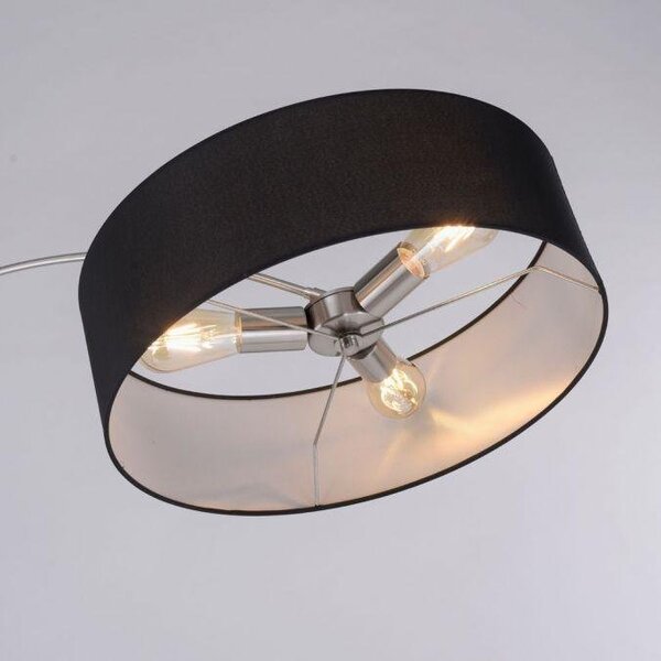Paul Neuhaus Stojací lampa PETRO, E27 max 180W, v. 200 cm