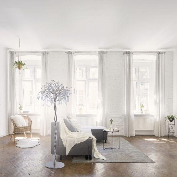 Paul Neuhaus Stojací lampa ICICLE, 5xG9, v. 180 cm Barva: Měď