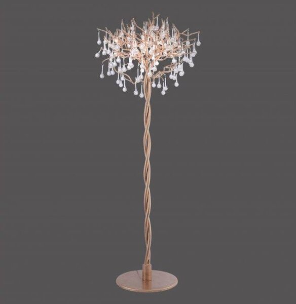 Paul Neuhaus Stojací lampa ICICLE, 5xG9, v. 180 cm Barva: Měď