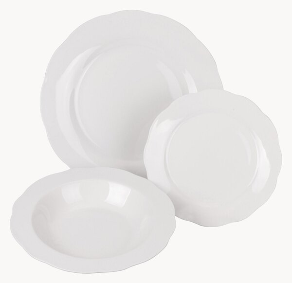 Sada porcelánového nádobí Orleans, pro 6 osob, 18 dílů