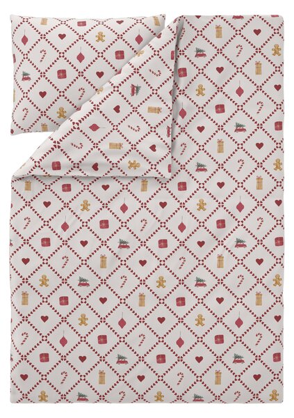 Livarno® Ložní povlečení z mikrovláknitého saténu, 140 x 200 cm, 70 x 90 cm (dárek/perníček/ozdoba) (100395645003)