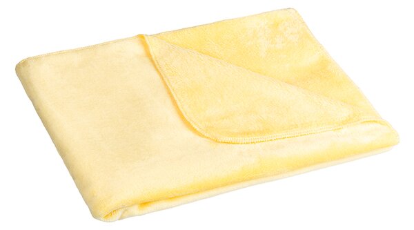 BELLATEX Přikrývka Korall micro Vanilková 75x100 cm