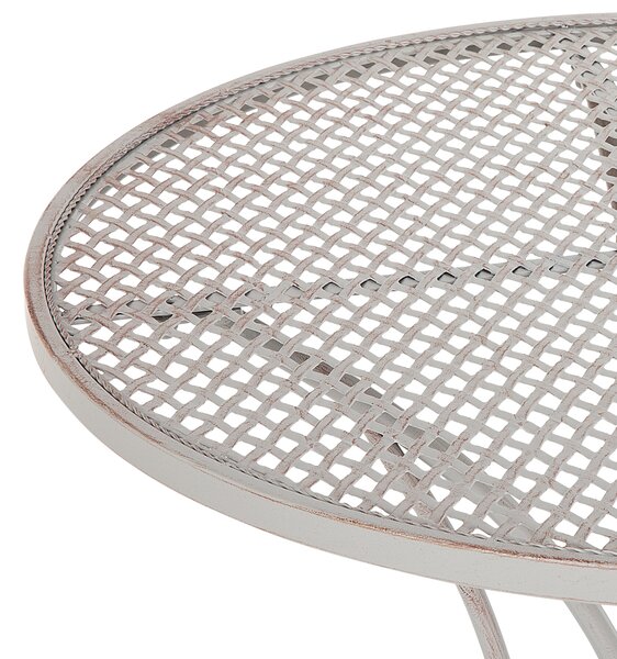 Bistro stolek CILENTO 71 cm 71 cm Kov Šedá