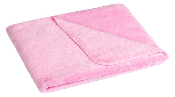 BELLATEX Přikrývka Korall micro Růžová 75x100 cm