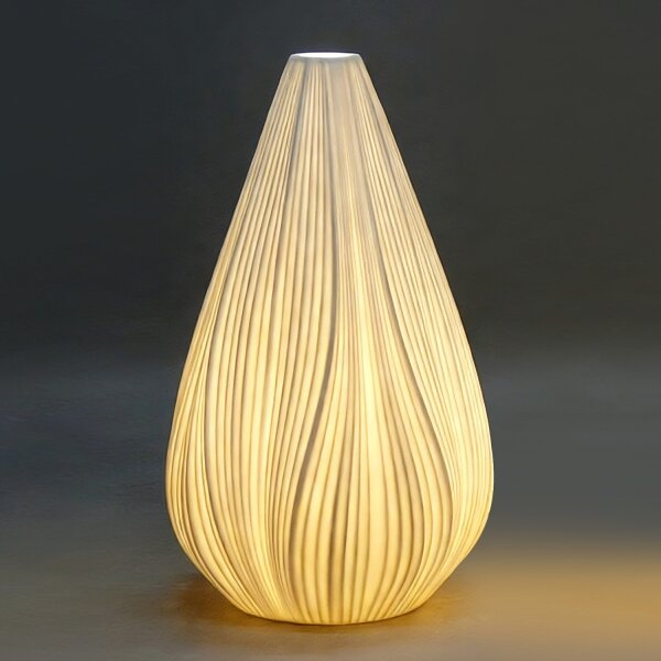 ONLI - Stolní lampa NUVIA 1xE14/6W/230V 32 cm bílá