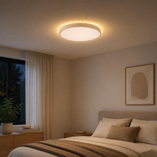 Brilliant - LED Stropní svítidlo SOLISTRA LED/36W/230V pr. 54 cm bílá