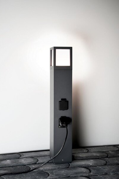 IMPR 733064 Deko-Light stojací svítidlo Facado Socket 220-240V AC/50-60Hz E27 1x max. 20,00 W 650 mm tmavěšedá - DEKOLIGHT