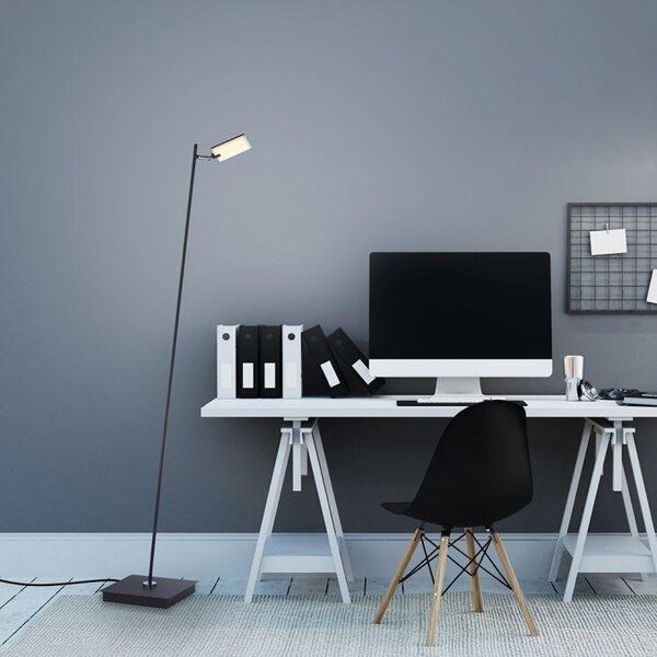 Paul Neuhaus Stojací LED lampa PURE MIRA 7,5W, v. 138 cm, 2700-5000K Barva: Hliník