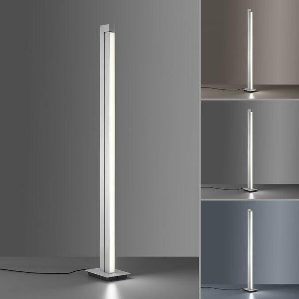 Paul Neuhaus Stojací LED lampa PURE-LINES, 20W, v. 140 cm, 2700-5000K Barva: Antracit