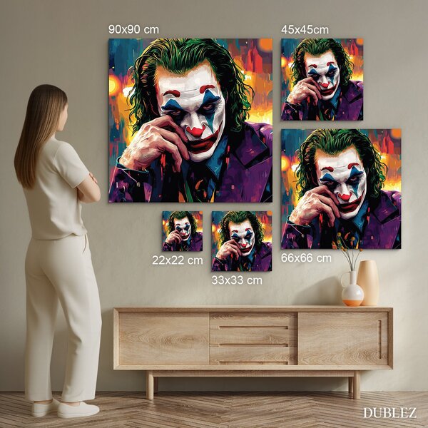 DUBLEZ | Obraz - Joker | UV tisk, Premium