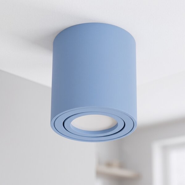BRILAGI - Bodové svítidlo MIA 1xGU10/30W/230V 84x80 mm modrá