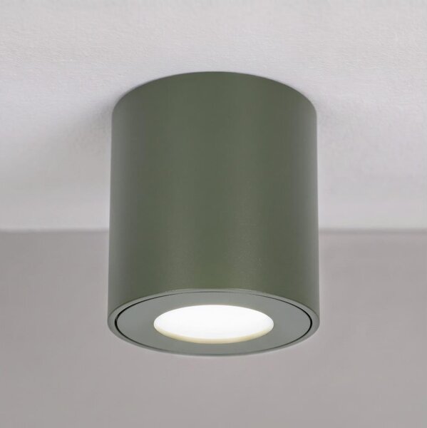 BRILAGI - Koup. bodové sví. MIA 1xGU10/30W/230V 60x82 mm 84x80 mm tm zelená IP54