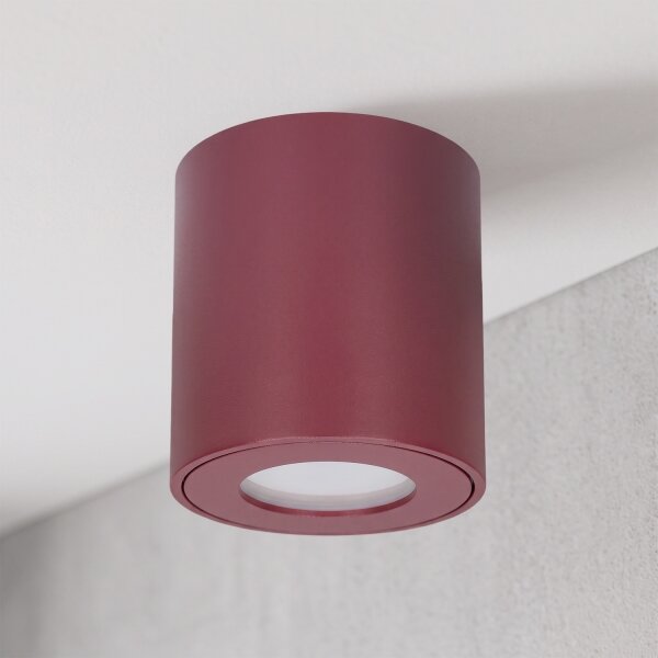 BRILAGI - Koupelnové bodové svítidlo MIA 1xGU10/30W/230V 84x80 mm burgundy IP54
