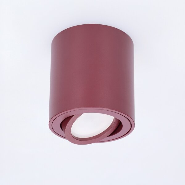 BRILAGI - Bodové svítidlo MIA 1xGU10/30W/230V 84x80 mm burgundy