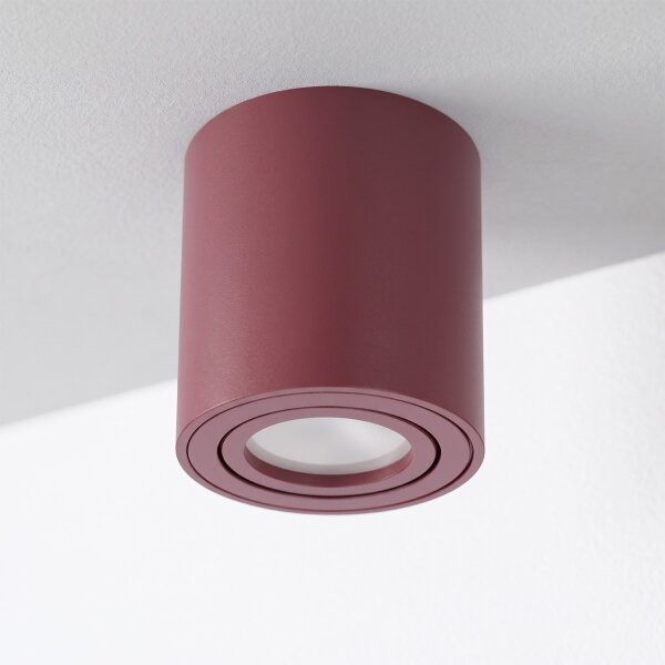 BRILAGI - Bodové svítidlo MIA 1xGU10/30W/230V 84x80 mm burgundy