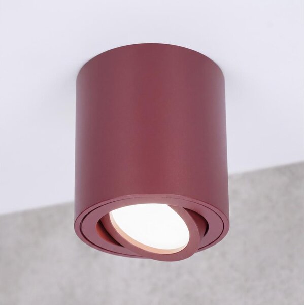 BRILAGI - Bodové svítidlo MIA 1xGU10/30W/230V 84x80 mm burgundy