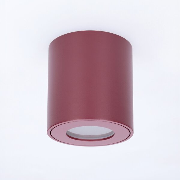 BRILAGI - Koupelnové bodové svítidlo MIA 1xGU10/30W/230V 84x80 mm burgundy IP54