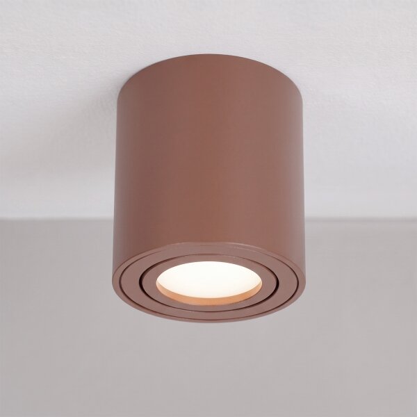 BRILAGI - Bodové svítidlo MIA 1xGU10/30W/230V 84x80 mm hnědá