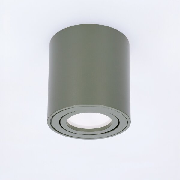BRILAGI - Bodové svítidlo MIA 1xGU10/30W/230V 84x80 mm tmavě zelená