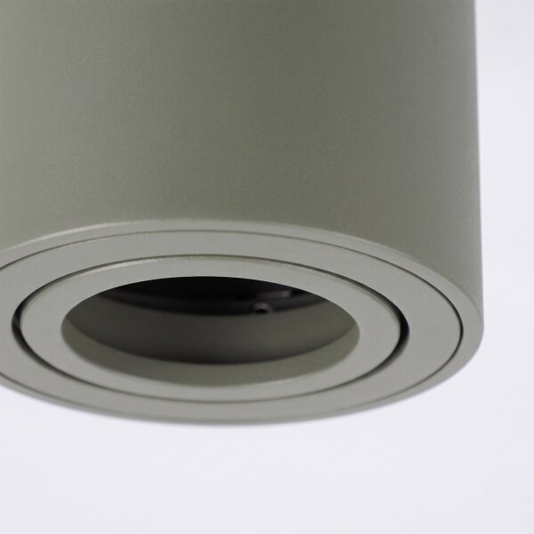 BRILAGI - Bodové svítidlo MIA 1xGU10/30W/230V 84x80 mm tmavě zelená